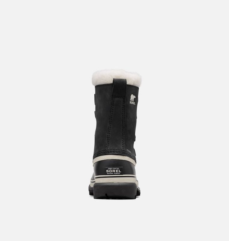 Womens Snow Boots Black - Sorel Caribou® Low - 734-UQCBPG